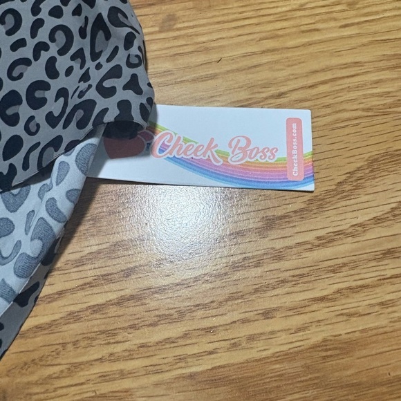 Cheek Boss Leopard Print High-Waisted Bikini Bottoms size 4XL - Picture 2 of 4